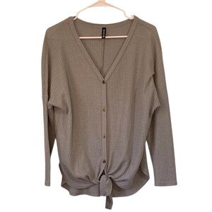IWOLLENCE Button-Down Shirt